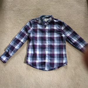 Plaid Button-down
